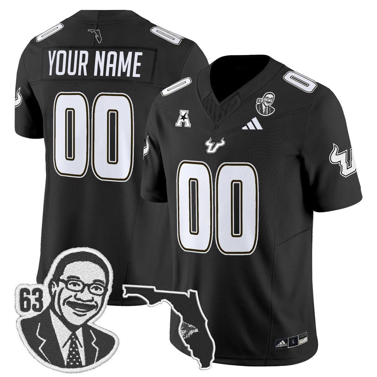 Custom South Florida Bulls Jersey Lee Roy Selmon Legacy Edition Stitched by My Store NCAA Football Jerseys