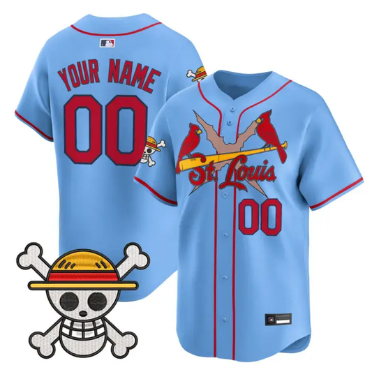 Custom St. Louis Cardinals Jersey Name, Number One Piece Premier Stitched by My Store