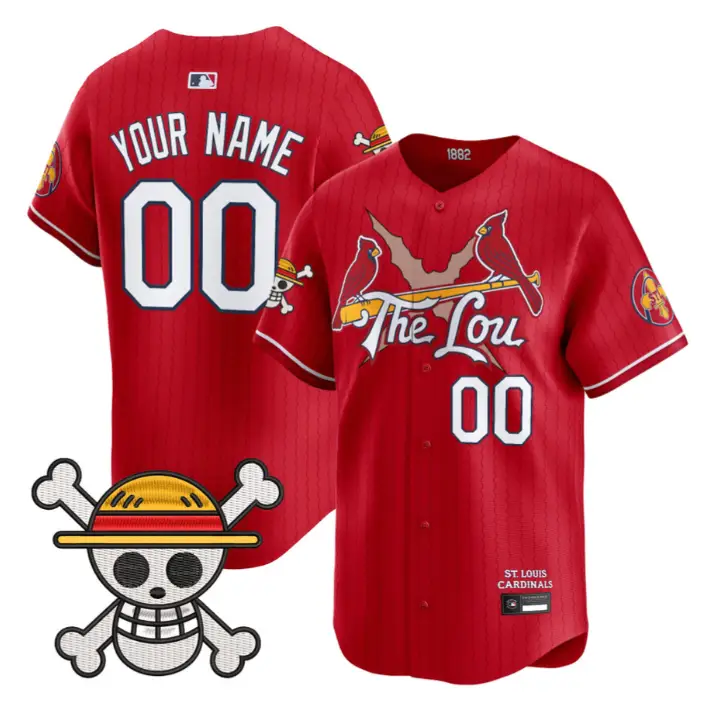 Custom St. Louis Cardinals Jersey Name, Number One Piece Premier Stitched by My Store