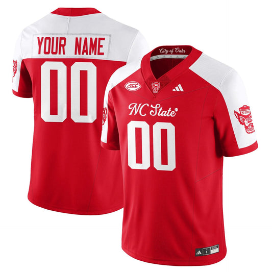 Custom State Wolfpack Jersey City of Oaks Name, Number Limited Stitched by My Store NCAA Football Jerseys