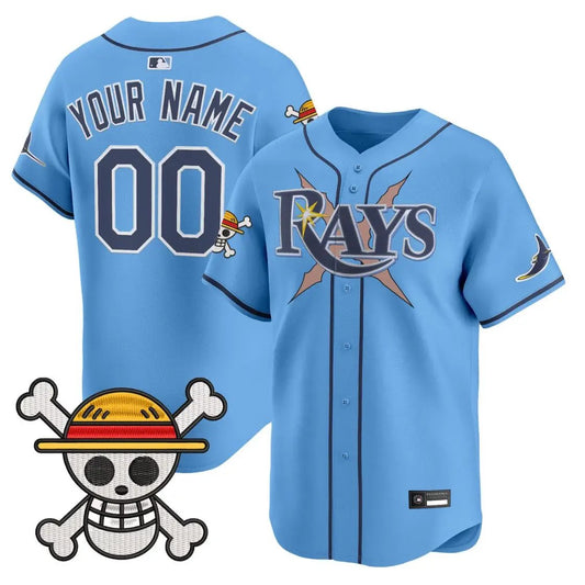 Custom Tampa Bay Rays Jersey Name, Number One Piece Premier Stitched by My Store