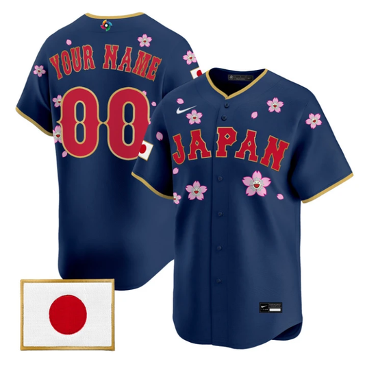 Custom Team Japan Jersey World Baseball 2026 Takashi Murakami Stitched by My Store