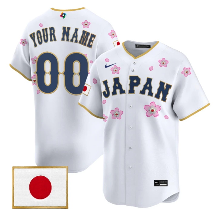 Custom Team Japan Jersey World Baseball 2026 Takashi Murakami Stitched by My Store