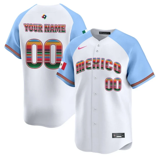 Custom Team Mexico Jersey 2026 World Baseball Serape Edition Stitched by My Store