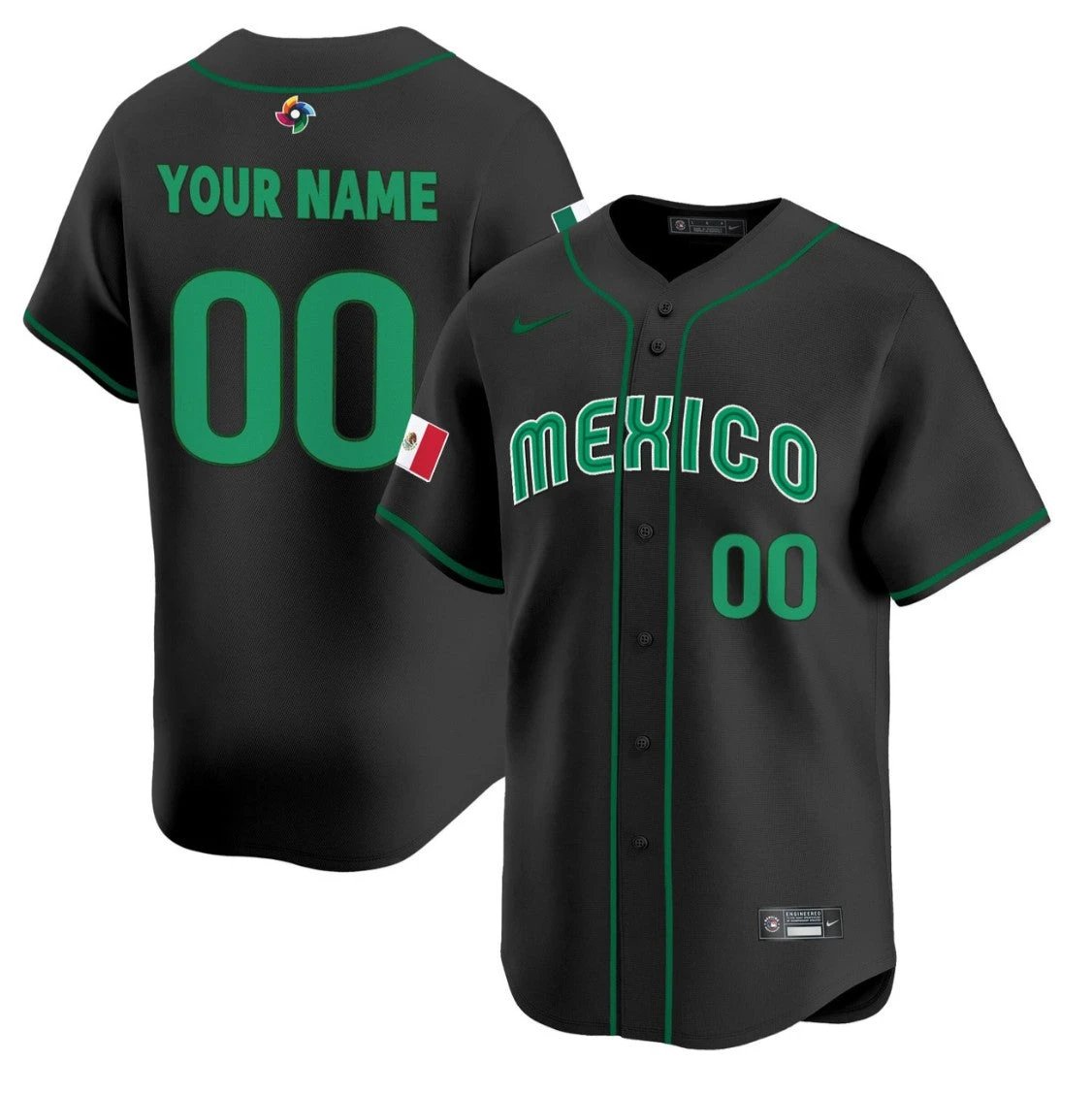 Custom Team Mexico Jersey World Baseball Classic 2023 Style 2026 Projected Roster by My Store