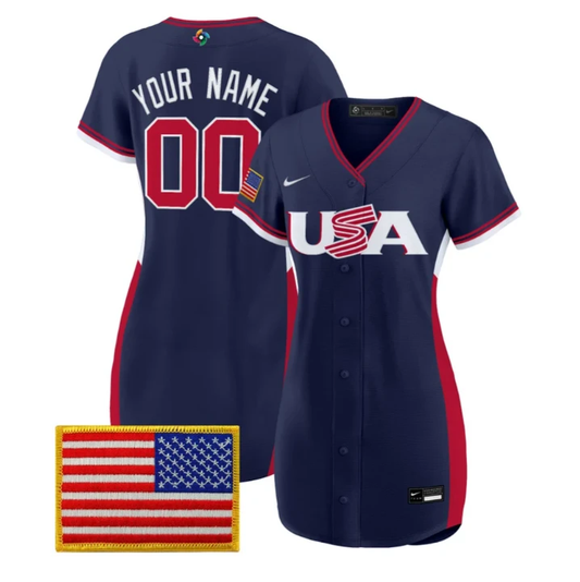 Custom Team USA Jersey Name, Number 2026 World Baseball Dress Stitched by My Store