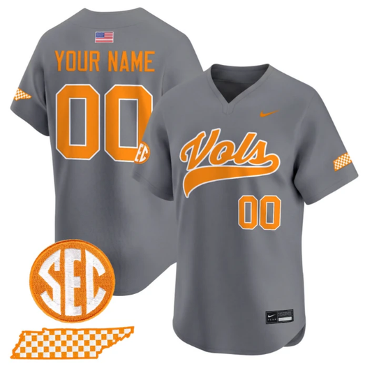 Custom Tennessee Vols Jersey Name, Number 2026 Smokey Series Stitched by My Store