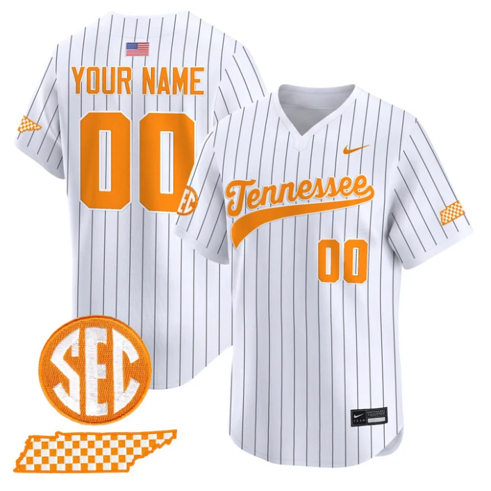 Custom Tennessee Vols Jersey Name, Number 2026 Smokey Series Stitched by My Store
