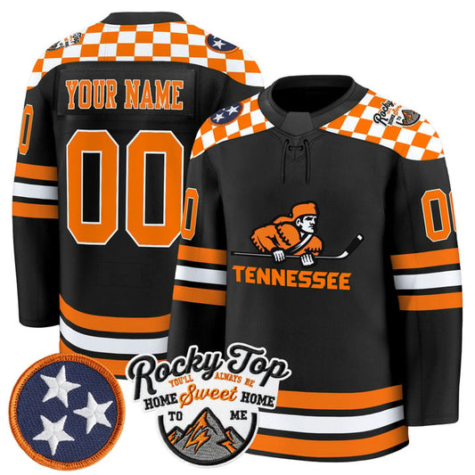 Custom Tennessee Volunteers Jersey Name, Number 2025-26 Premium Stitched by Hockey David