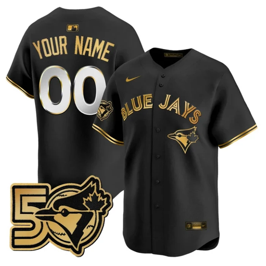 Custom Toronto Blue Jays Jersey Name, Number 50 Seasons Stitched by My Store