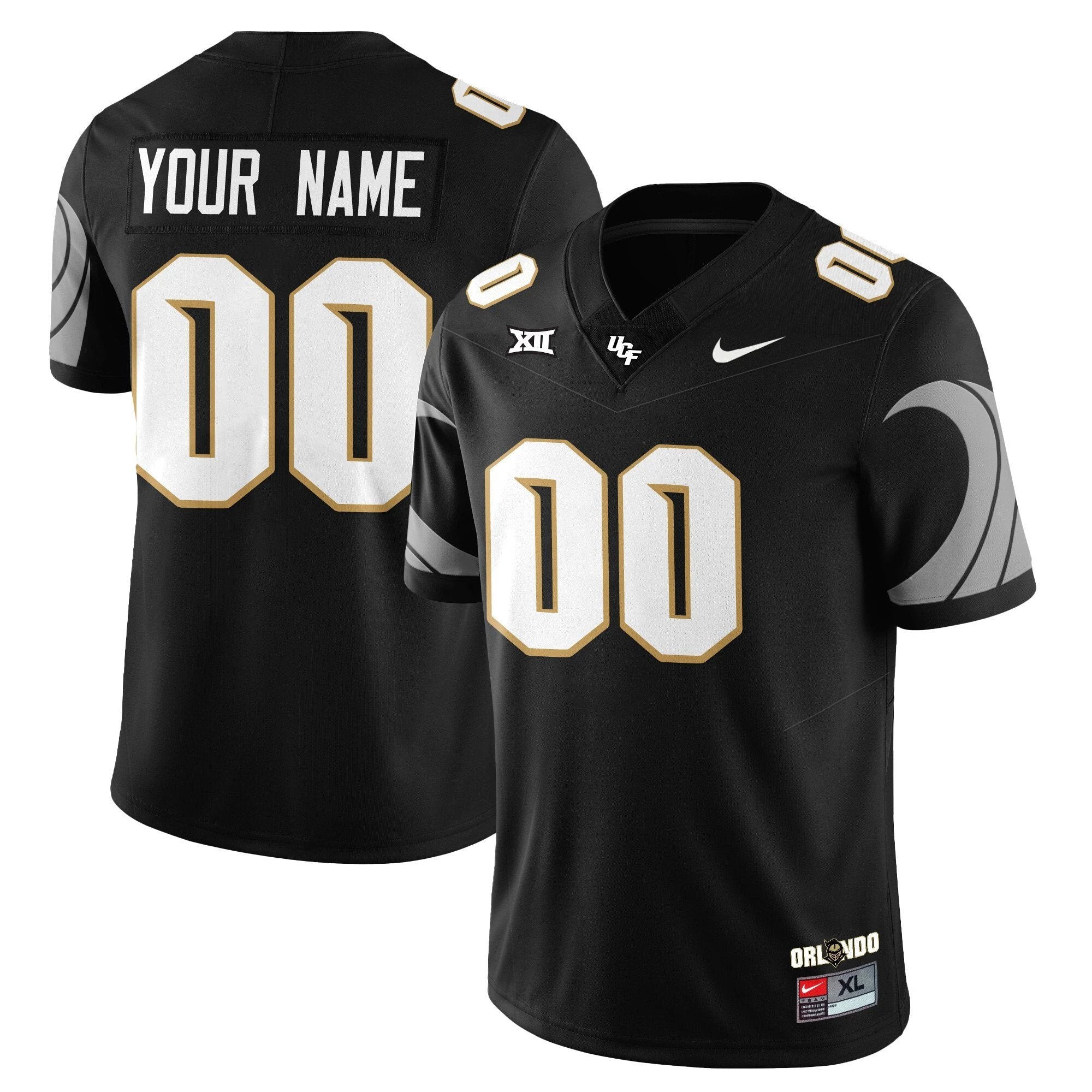 Custom UCF Jersey Name, Number Football 2025 Core Uniforms Stitched by My Store NCAA Football Jerseys