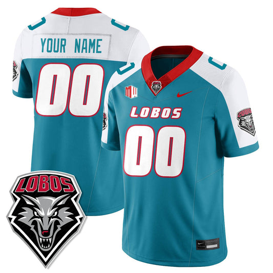 Custom UNM Lobo Football Jersey Name, Number 2025 All Stitched by My Store NCAA Football Jerseys