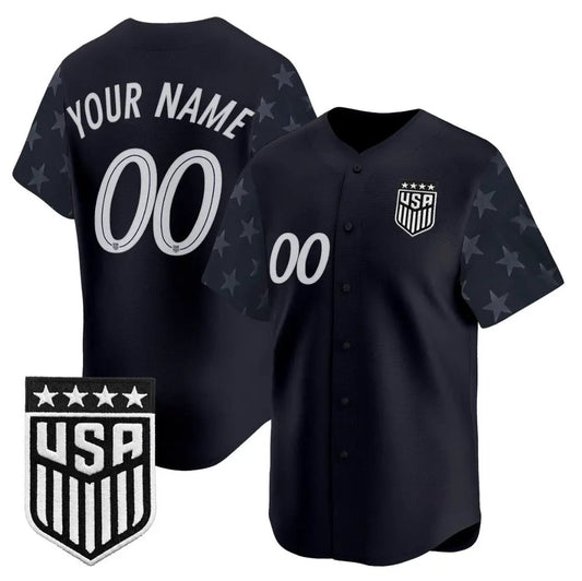 Custom USMNT 2026 World Cup Vapor Baseball Jersey Name, Number Stitched by My Store