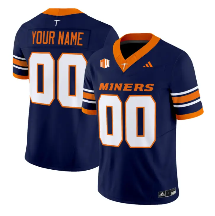 Custom UTEP Miners Jersey Name, Number 2016 Vapor Limited Stitched