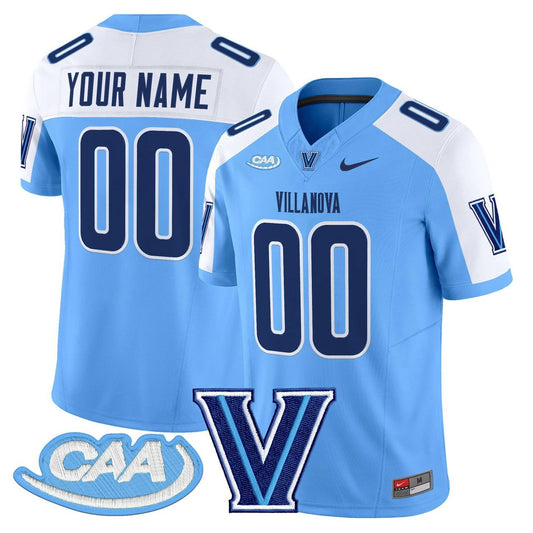 Custom Villanova Wildcats Jersey Name, Number 2025 Vapor Limited Stitched by My Store NCAA Football Jerseys