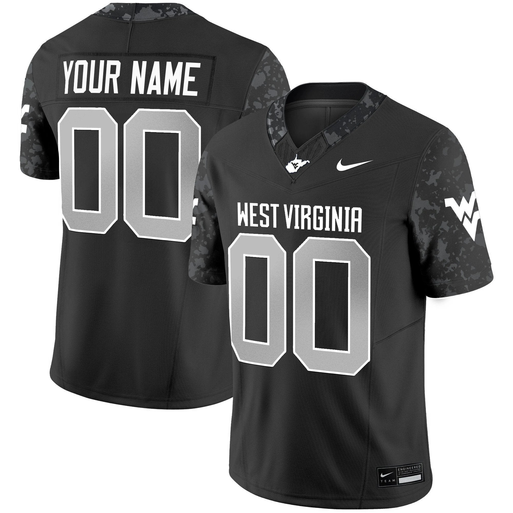 Custom West Virginia Mountaineers Jersey 2025 Vapor Limited Stitched by My Store NCAA Football Jerseys