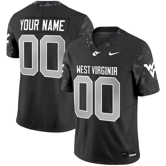 Custom West Virginia Mountaineers Jersey 2025 Vapor Limited Stitched by My Store NCAA Football Jerseys