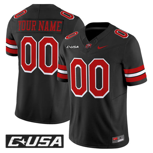 Custom Western Kentucky Hilltoppers Jersey 2025 Vapor Limited Stitched by My Store NCAA Football Jerseys