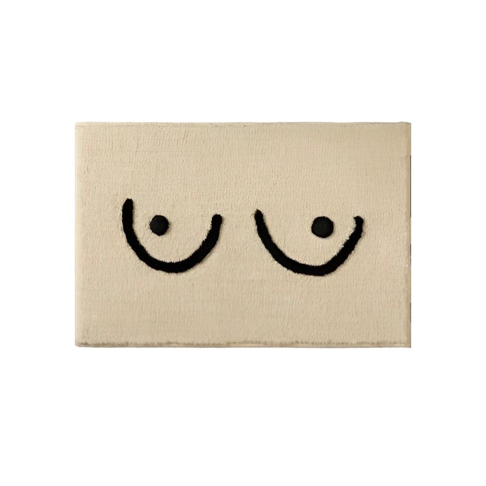 Aesthetic Fluffy Bath Mat Room Decor by Casa & Beyond