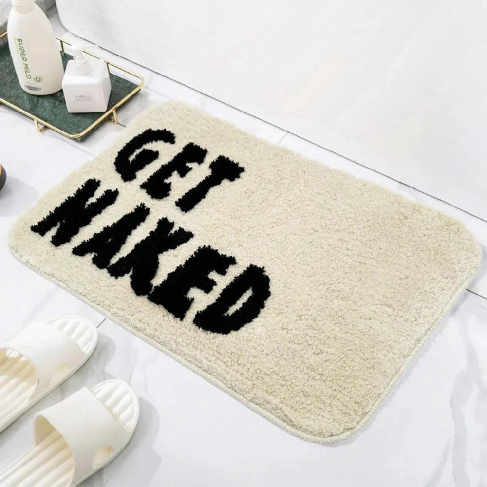 Aesthetic Fluffy Bath Mat Room Decor by Casa & Beyond
