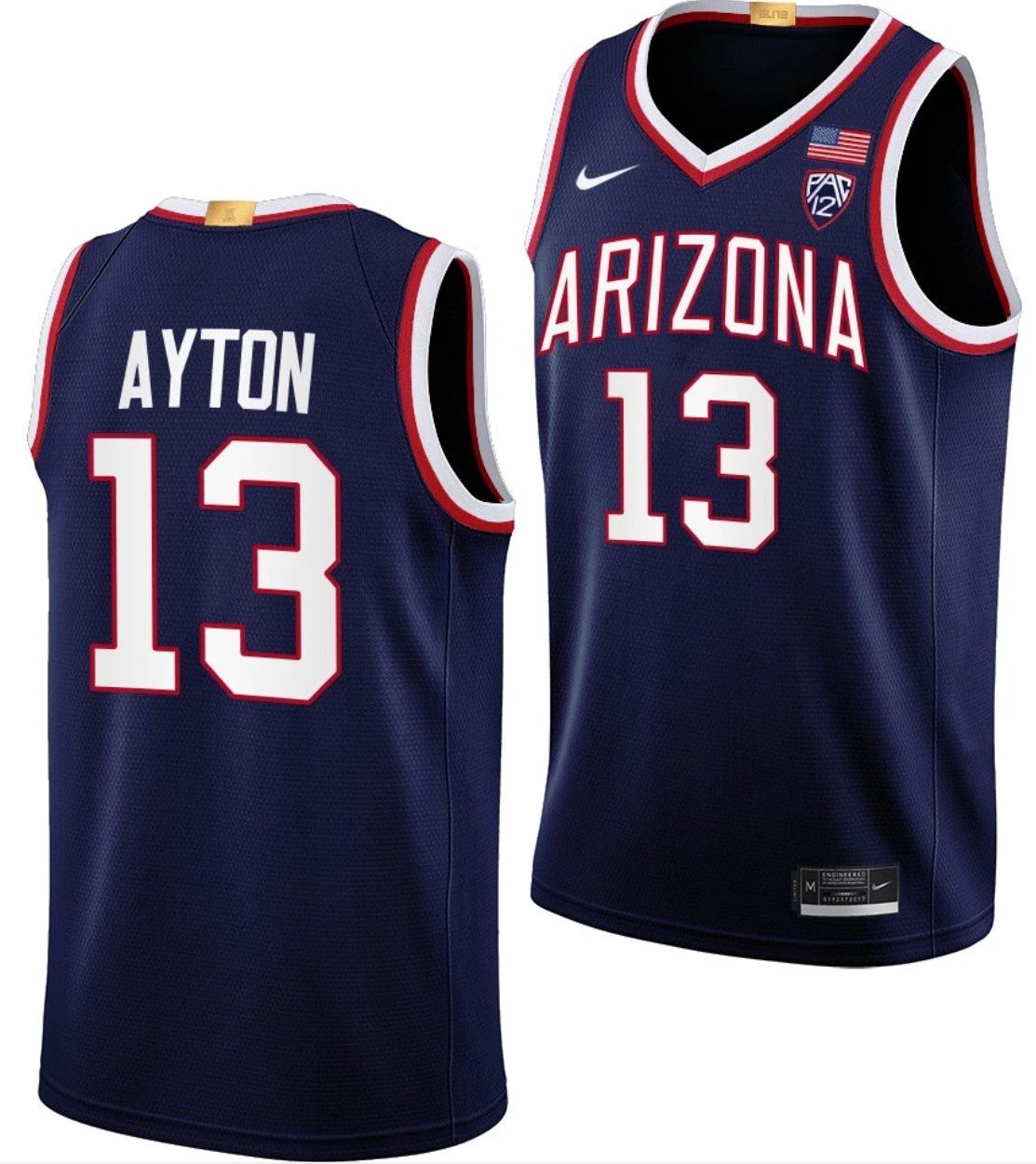 Deandre Ayton Jersey Arizona Wildcats College Basketball Limited #13 by My store basketball