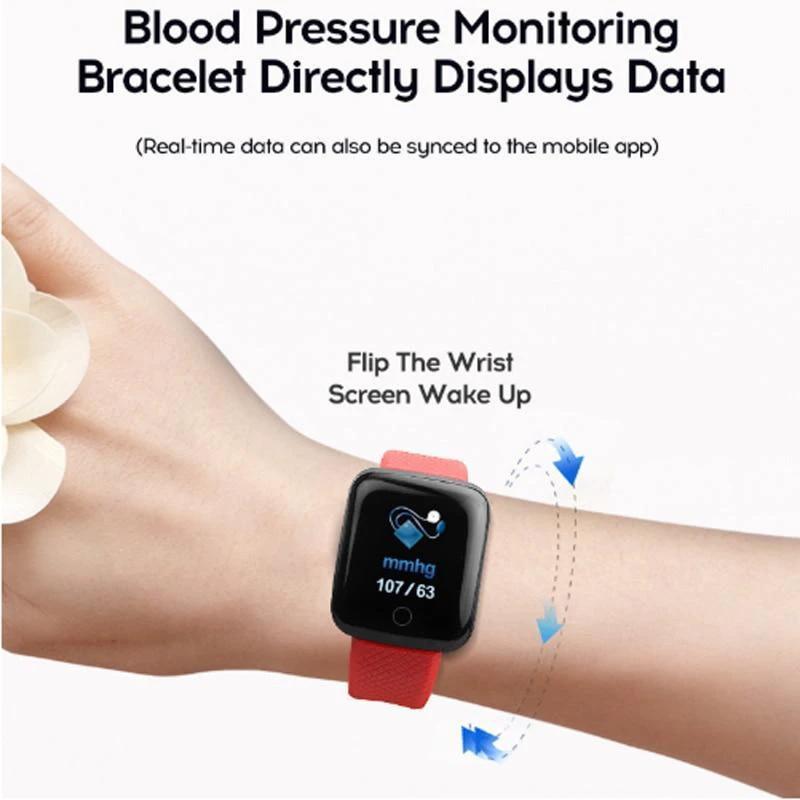 Sport Smart Fitness Watch Waterproof For Android IOS by BowLift