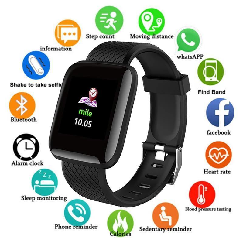 Sport Smart Fitness Watch Waterproof For Android IOS by BowLift