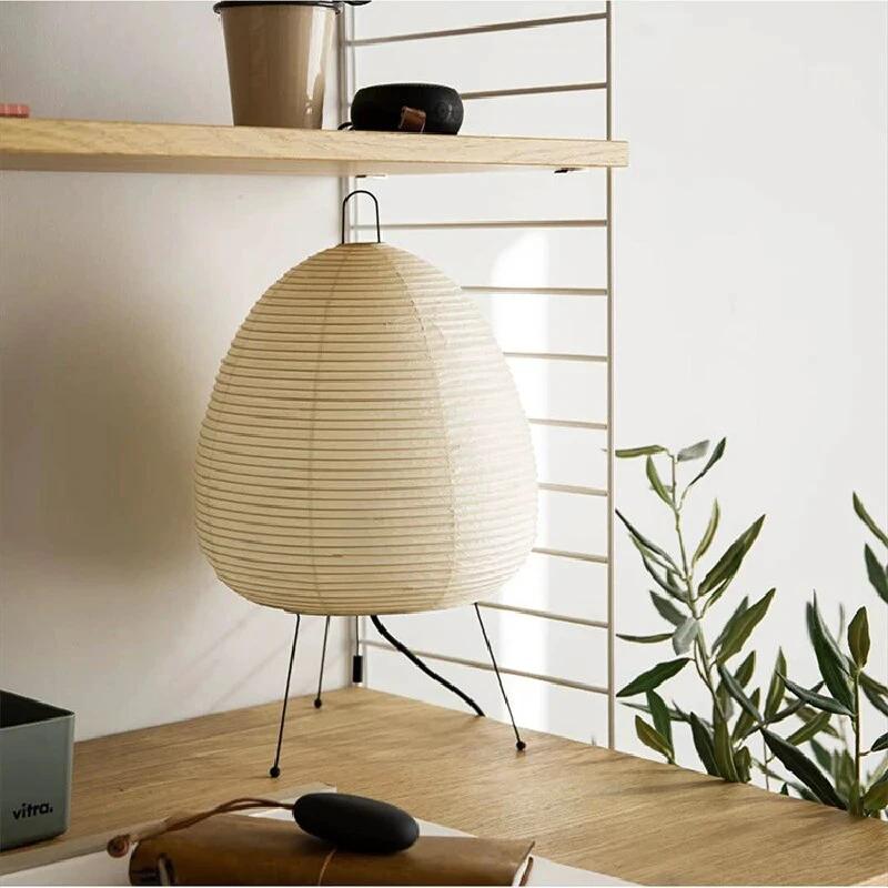 Schulte Japanese Rice Paper Lamp Bowlift by Bowlift
