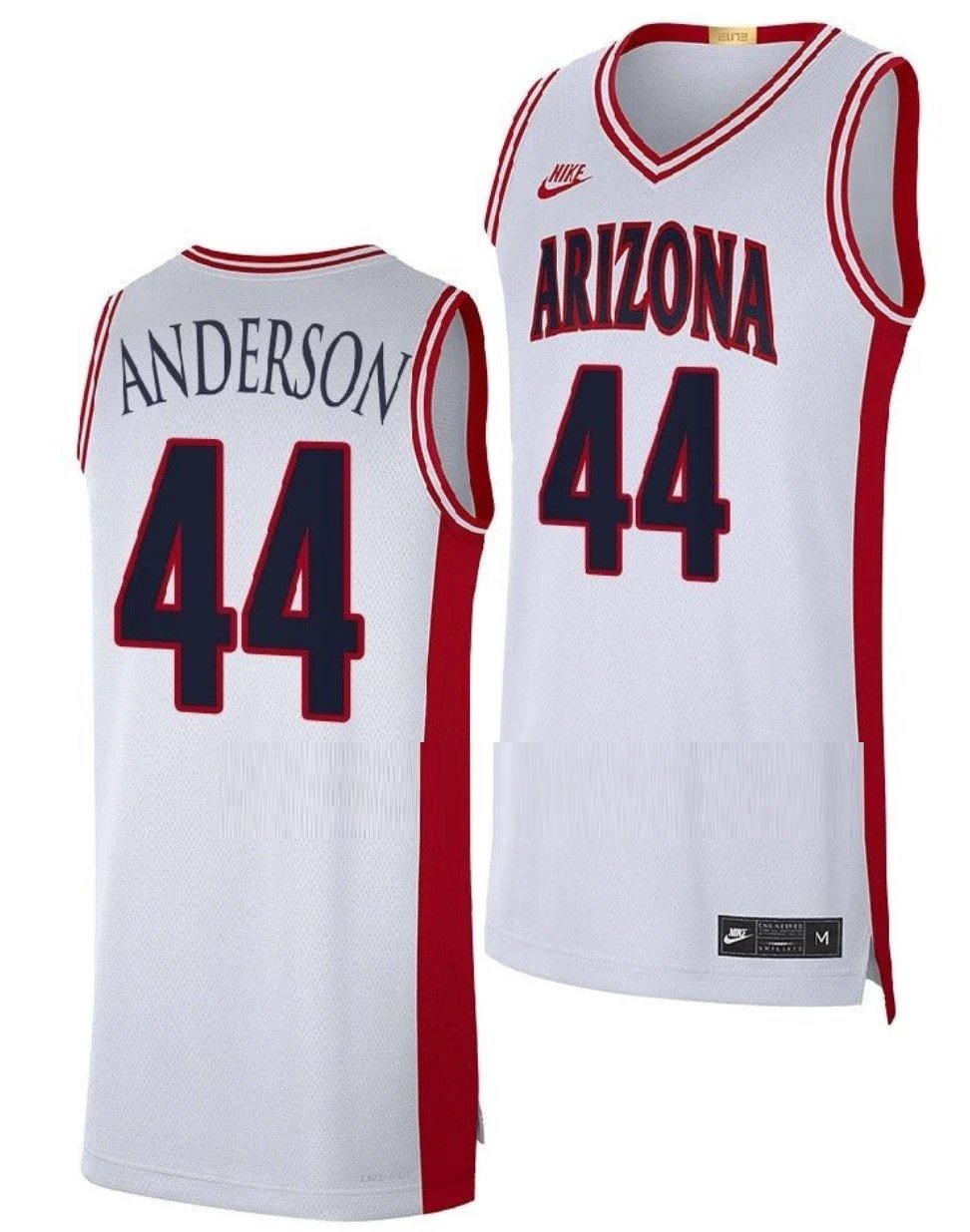 Dylan Anderson Jersey Arizona Wildcats College Basketball Limited #44 by My store basketball