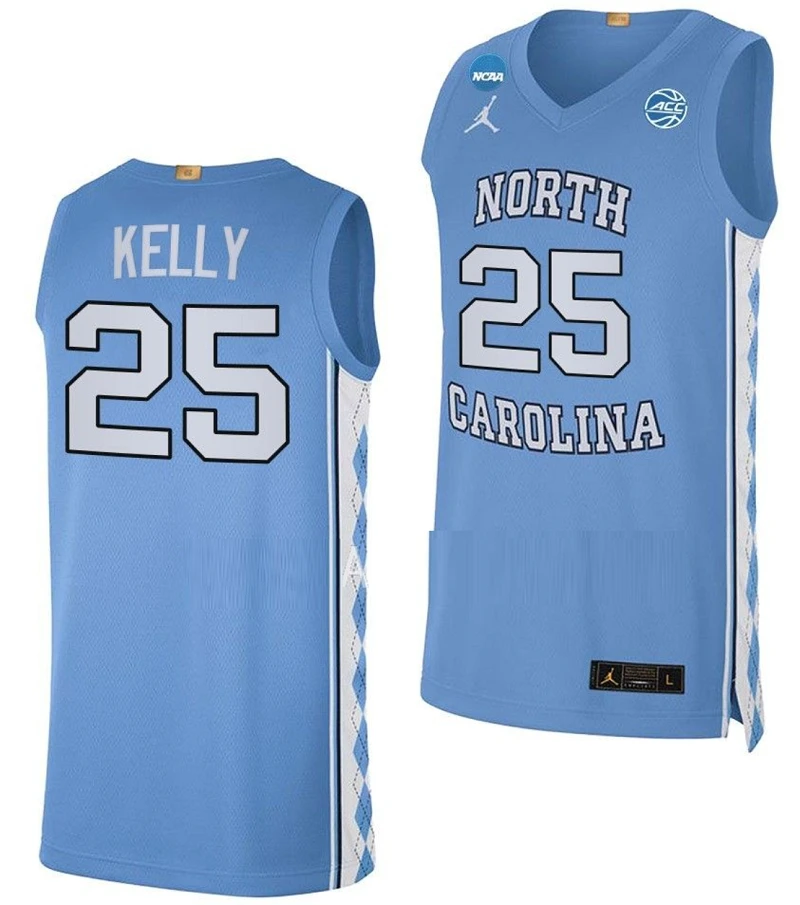 Deja Kelly Jersey #25 North Carolina Tar Heels College Basketball by My store basketball