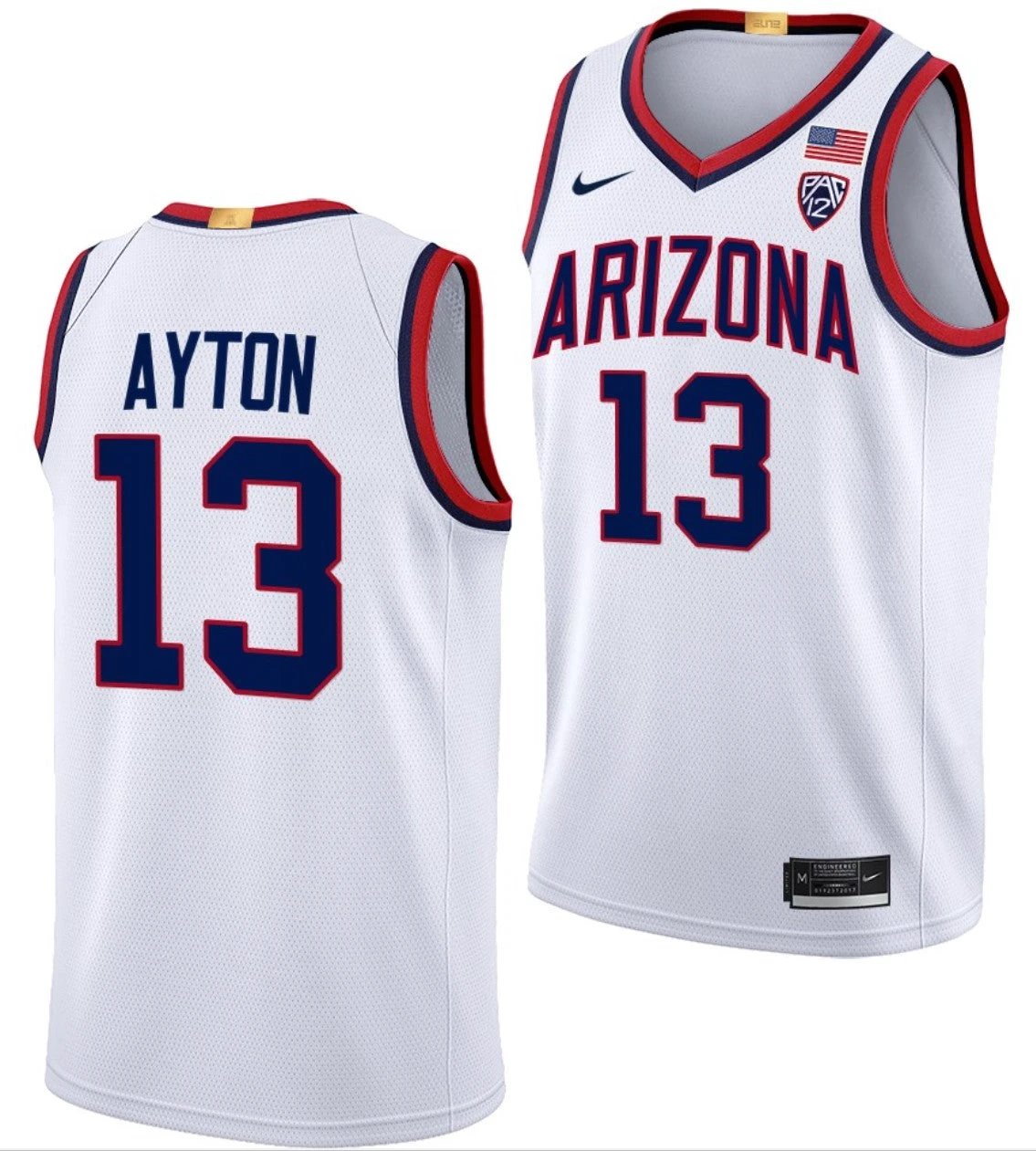 Deandre Ayton Jersey Arizona Wildcats College Basketball Limited #13 by My store basketball