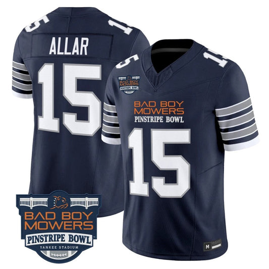 Drew Allar Jersey #15 Penn State Nittany Lions 2025 Pinstripe Bowl Stitched Navy by NCAA Football Jersey