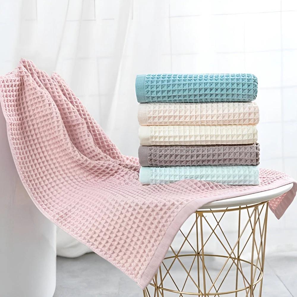 Soft Waffle Bliss Towel by Casa & Beyond