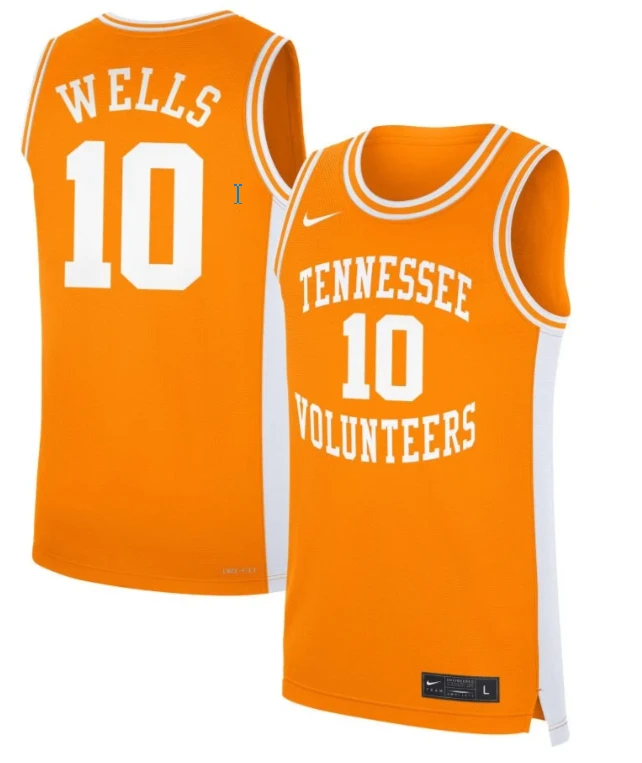 Destinee Wells Jersey #10 Tennessee Volunteers Basketball NIL Orange by My store basketball