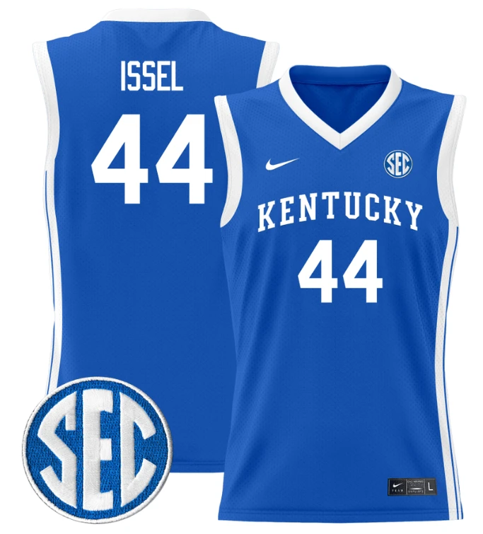 Dan Issel Jersey #44 Kentucky Wildcats Lightweight Basketball Royal by My store basketball