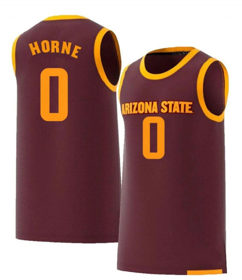 DJ Horne Jersey #0 Arizona State Sun Devils College Basketball by My store basketball