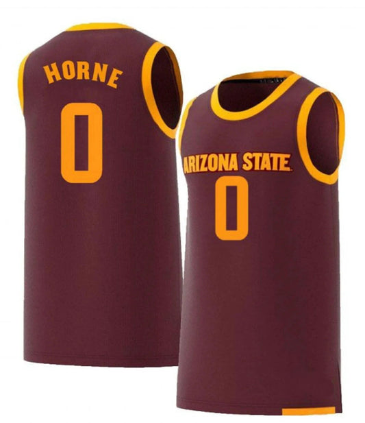 DJ Horne Jersey #0 Arizona State Sun Devils College Basketball by My store basketball