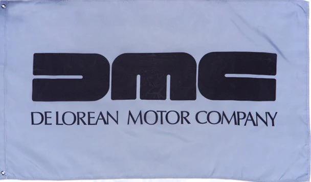 DMC Flag for Delorean Motor 3X5 Ft Polyester Banner USA 90x150cm by flagsjustdoit