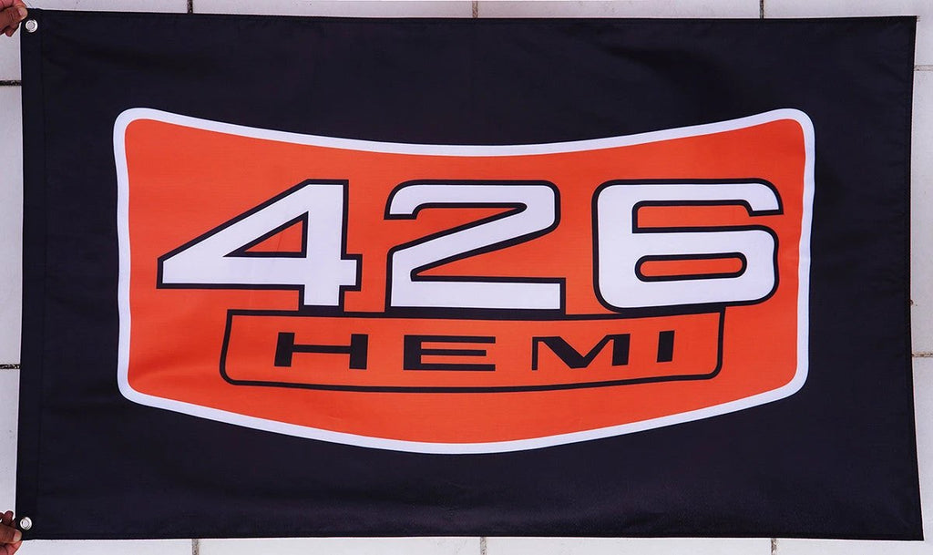 426 Hemi Flag-3x5 FT Banner-100% polyester-2 Metal Grommets by flagsshop
