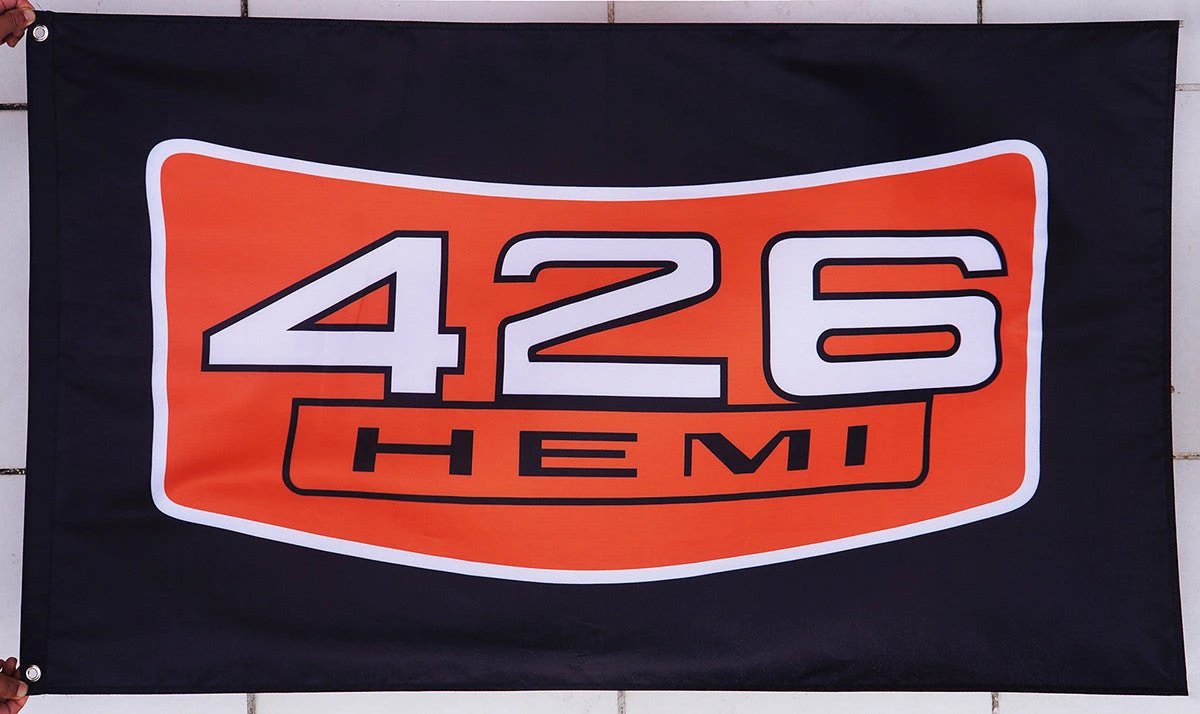 426 Hemi Flag-3x5 FT Banner-100% polyester-2 Metal Grommets by flagsshop