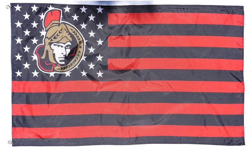 NHL Ottawa Senators Flag-3x5FT Banner-100% polyester by flagsshop