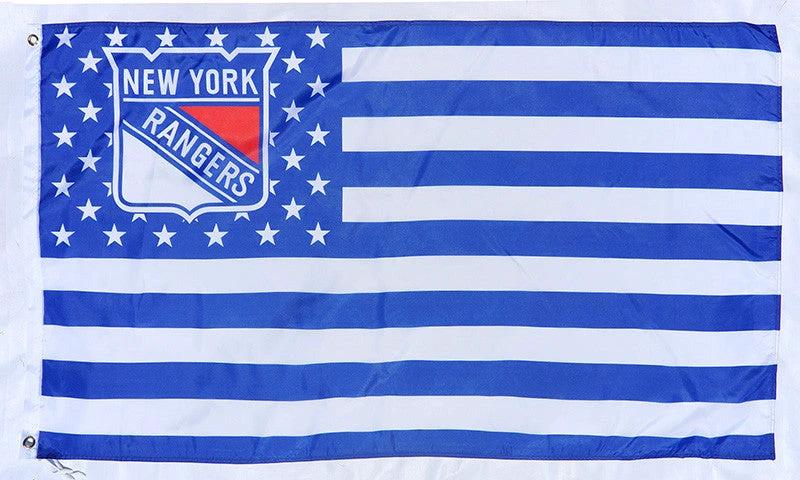 NHL New York Rangers Flag-3x5FT ny rangers Banner-100% polyester by flagsshop