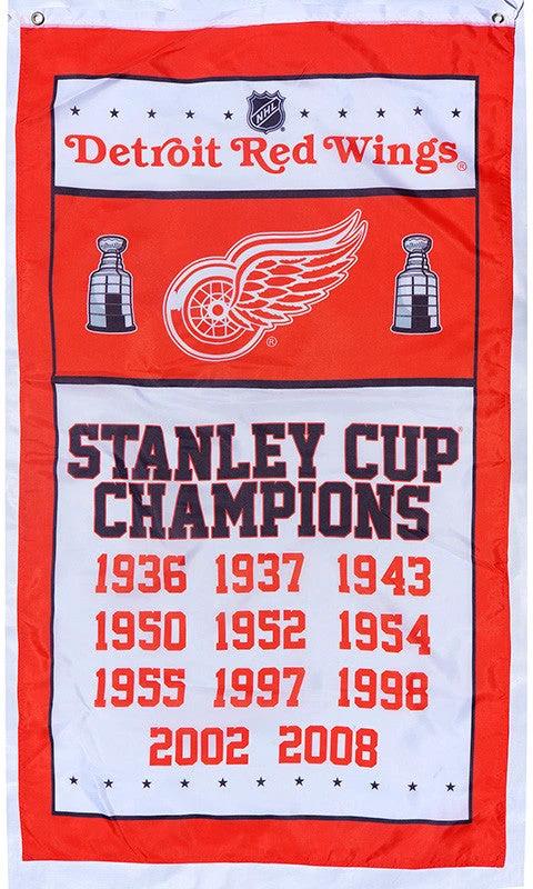 NHL Detroit Red Wings Flag-3x5FT Banner-100% polyester by flagsshop