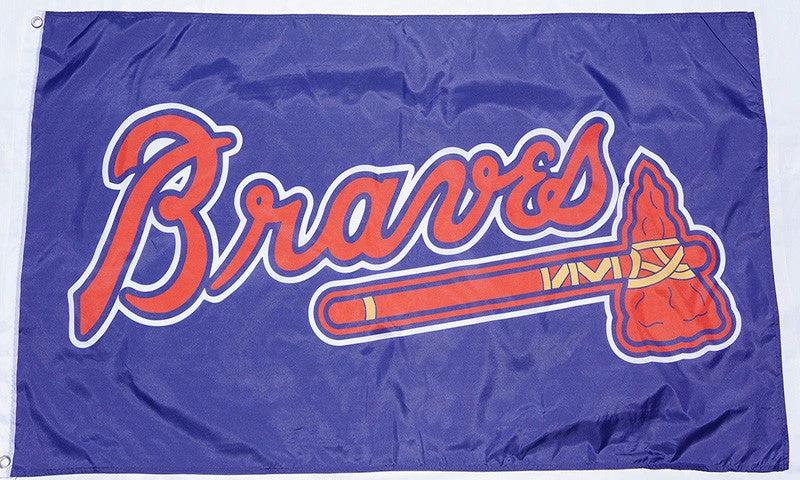 Atlanta Braves Flag-3x5FT Banner-100% polyester by flagsshop
