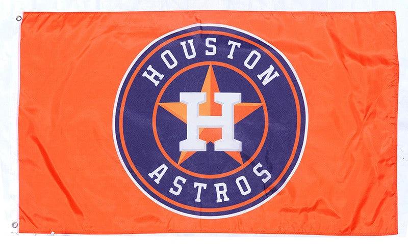 Houston Astros Flag-3x5FT Banner-100% polyester by flagsshop