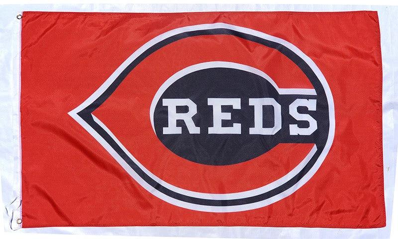 Cincinnati Reds Flag-3x5FT Banner-100% polyester by flagsshop