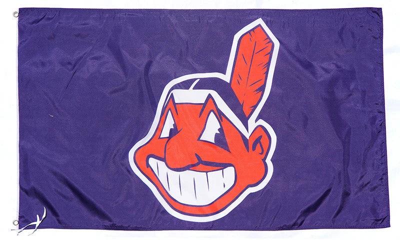 Cleveland Indians Flag-3x5FT Banner-100% polyester by flagsshop