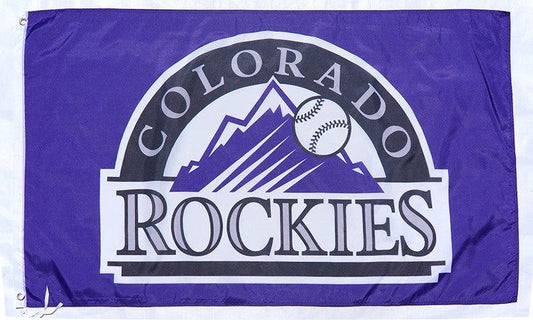 Colorado Rockies Flag-3x5FT Banner-100% polyester by flagsshop