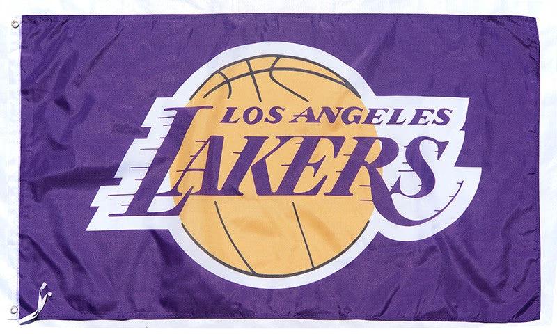 L.A. Lakers Flag-3x5FT Banner-100% polyester by flagsshop