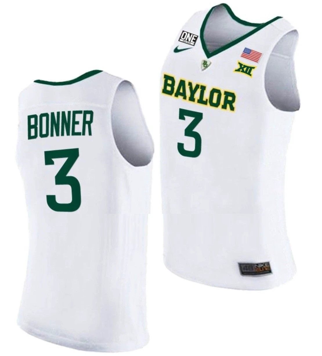 Dale Bonner Jersey Baylor Bears College Basketball #3 by My store basketball